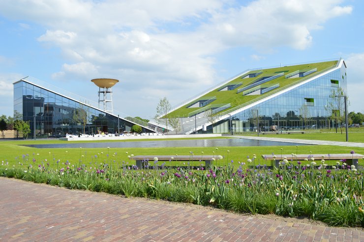 Referenzobjekt Schrägdach Corda Campus Hasselt / Belgien